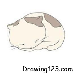 Cat Drawing Idea 16 piirustus