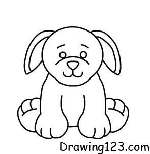 Dog Drawing Idea 14 piirustus