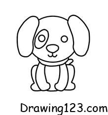 Dog Drawing Idea 19 piirustus