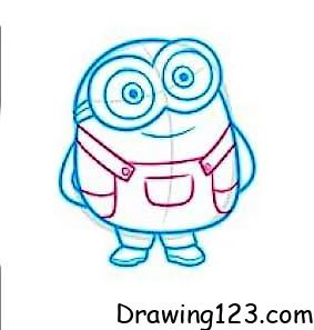 Minion Drawing Idea 10 piirustus