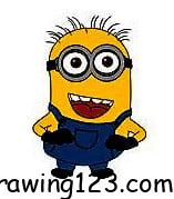 Minion Drawing Idea 11 piirustus