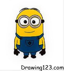 Minion Drawing Idea 12 piirustus