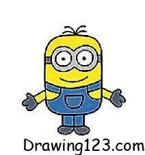 Minion Drawing Idea 16 piirustus