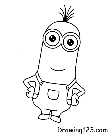 Minion Drawing Idea 17 piirustus