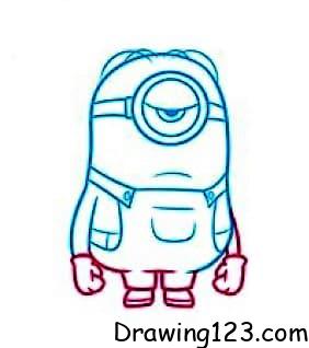 Minion Drawing Idea 19 piirustus