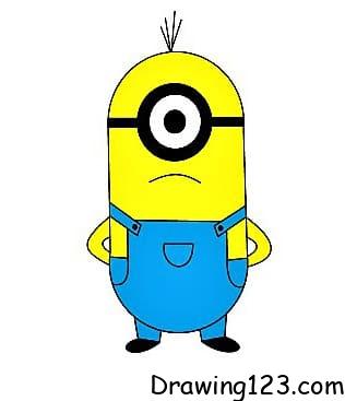 Minion Drawing Idea 7 piirustus