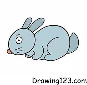 Rabbit Drawing Idea 12 piirustus