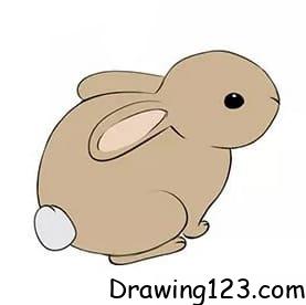 Rabbit Drawing Idea 19 piirustus