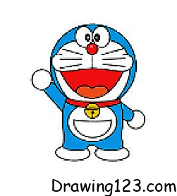 Doraemon Drawing Idea 7 piirustus