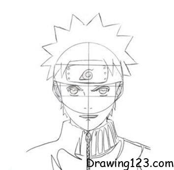 Naruto Drawing Idea 13 piirustus