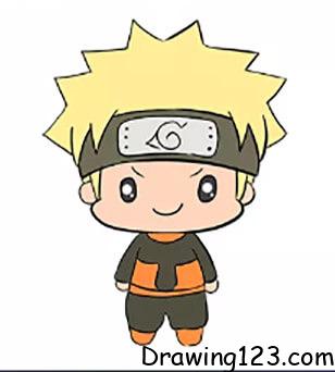 Naruto Drawing Idea 14 piirustus