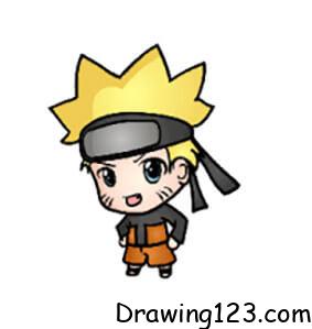 Naruto Drawing Idea 7 piirustus