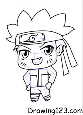 Naruto Drawing Idea 9 piirustus