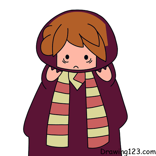 Ron Weasley piirustus