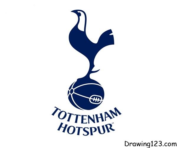 Tottenham Hotspur -logo piirustus