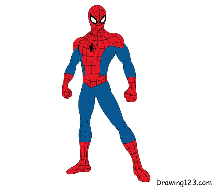 Spider-Man piirustus