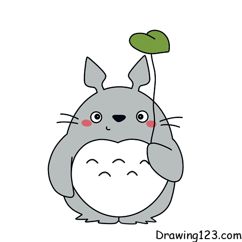 Totoro piirustus