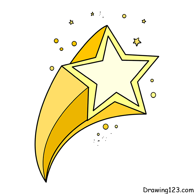 Stars-drawing-step-5-2 piirustus