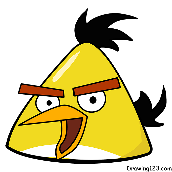 Angry Bird piirustus