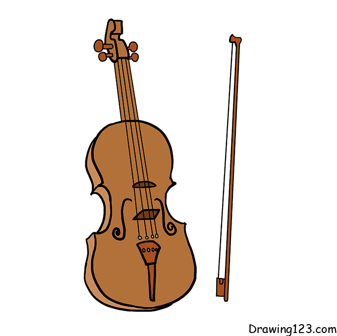 Violin piirustus