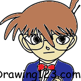 Conan-drawing-step-9 piirustus