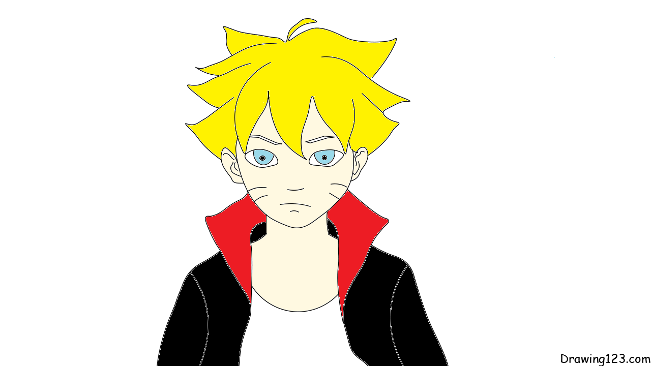 Naruto-drawing-step-8 piirustus