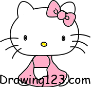 Hello Kitty piirustus