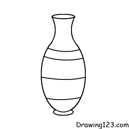 Vase-drawing-step-6 piirustus