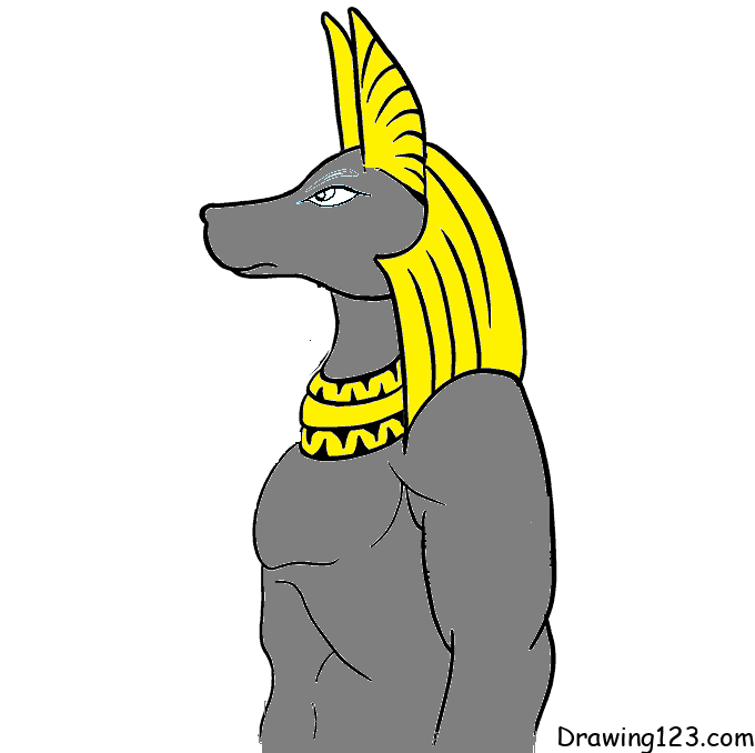 Anubis piirustus