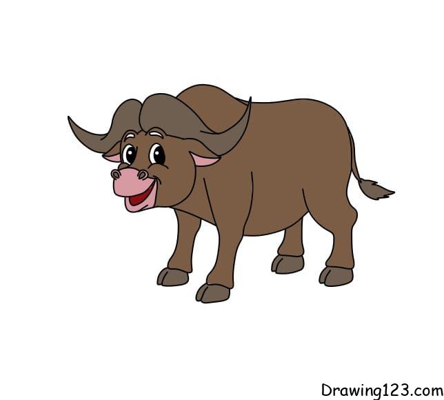 drawing-cow-step-10-4 piirustus