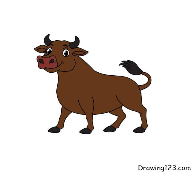 drawing-cow-step-12-1 piirustus