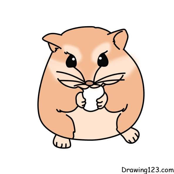 drawing-hamster-mouse-step9-2 piirustus