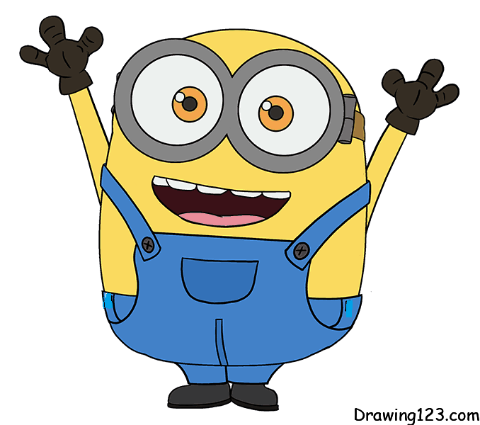 minion-drawing-step-13 piirustus