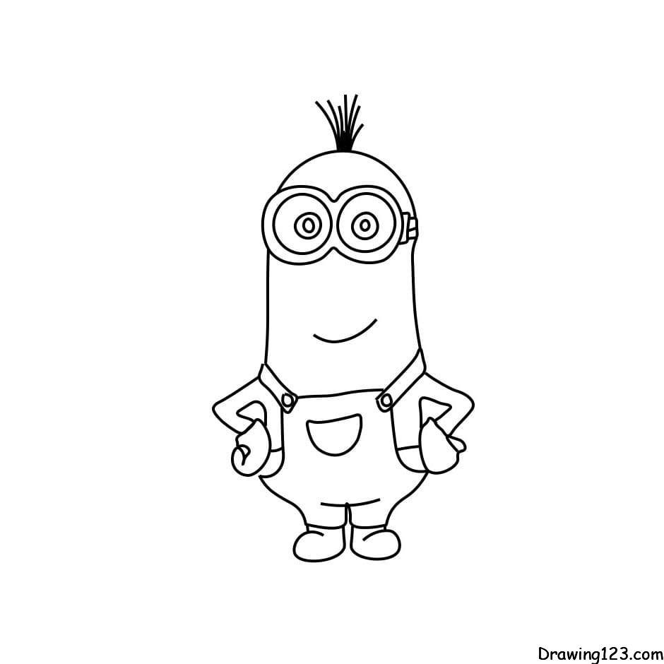 minion-drawing-step-6 piirustus