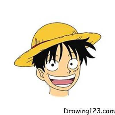 Luffy Drawing Idea 12 piirustus