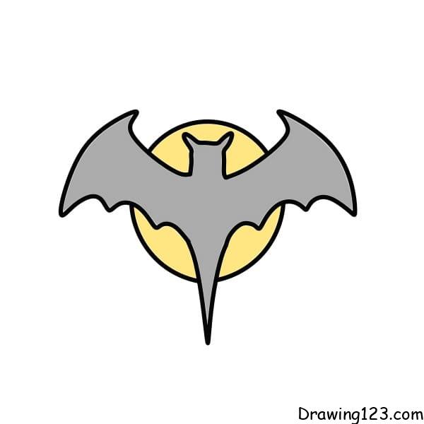 drawing-a-bat-step6-3 piirustus