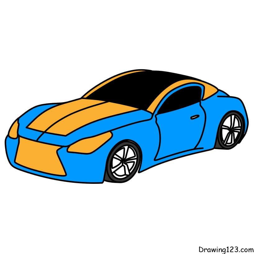 drawing-car-step-13 piirustus