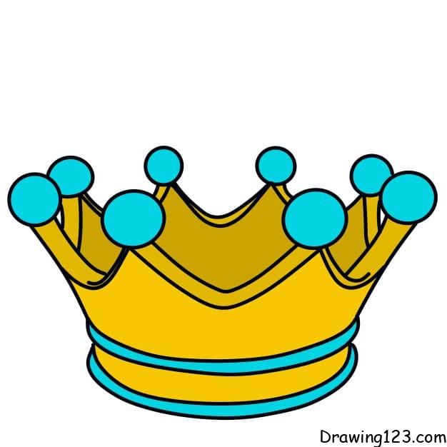 drawing-crown-step-12-1 piirustus