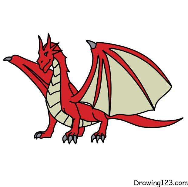 drawing-dragon-step14-1 piirustus