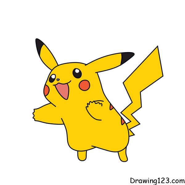 drawing-pikachu-step-8 piirustus