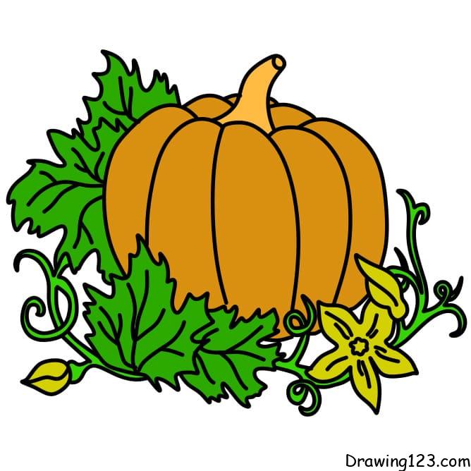 drawing-pumpkin-step10-1 piirustus