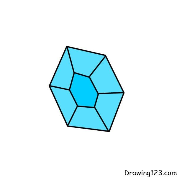 Draw-a-diamond-Step4 piirustus