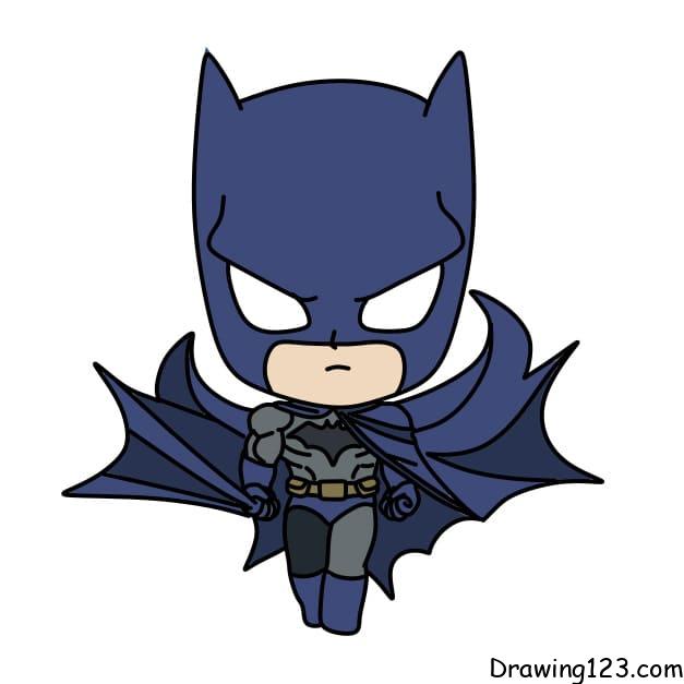 Drawing-Batman-step16-2 piirustus