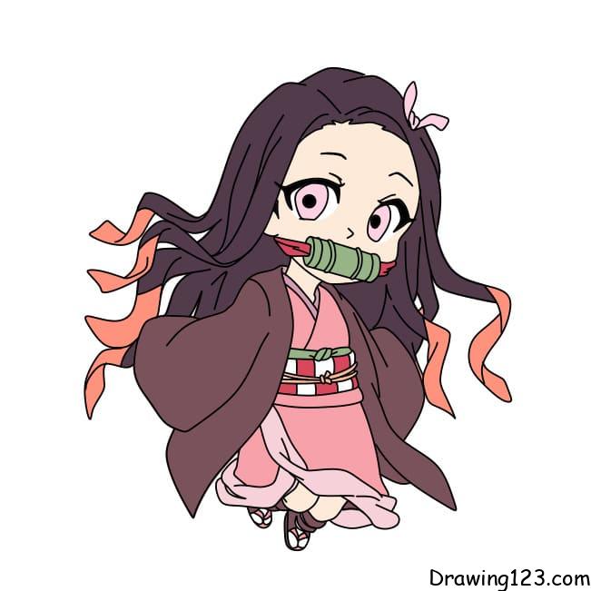 Nezuko piirustus