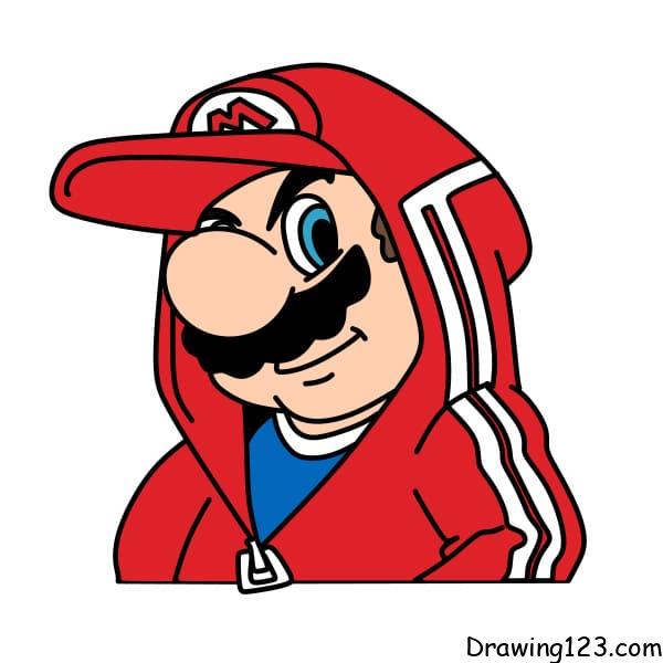 Drawing-Mario-Step-10-3 piirustus