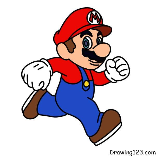 Drawing-Mario-Step-14 piirustus