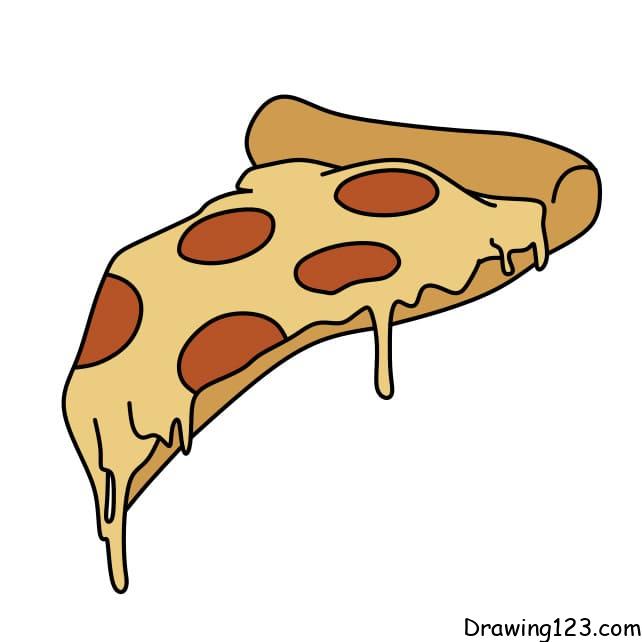 Drawing-Pizza-step-6-3 piirustus