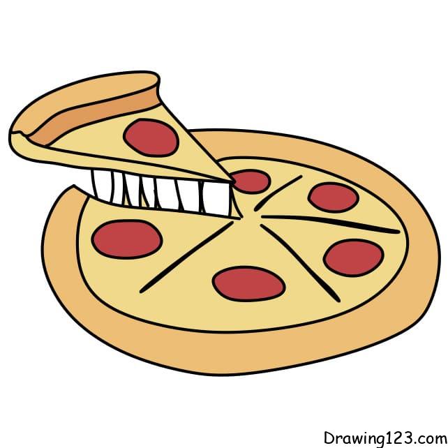 Drawing-Pizza-step-8-1 piirustus