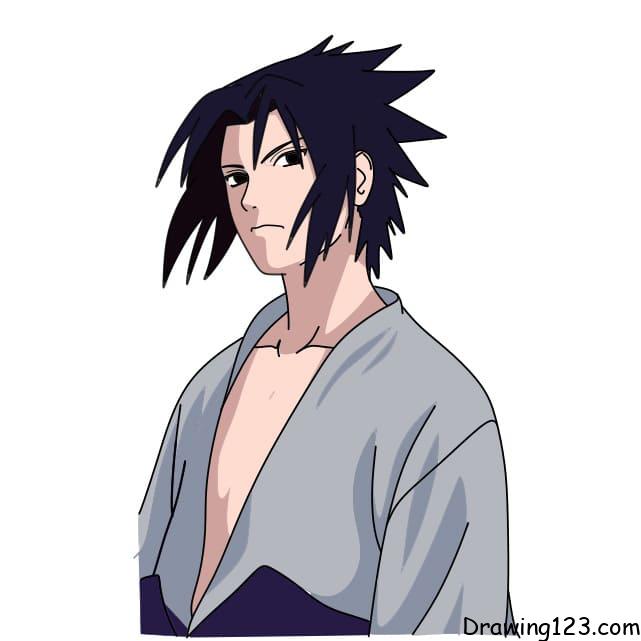 Drawing-Sasuke-Step-12-5 piirustus