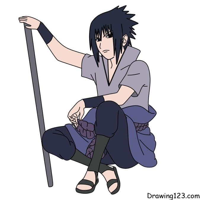 Drawing-Sasuke-Step-20-2 piirustus